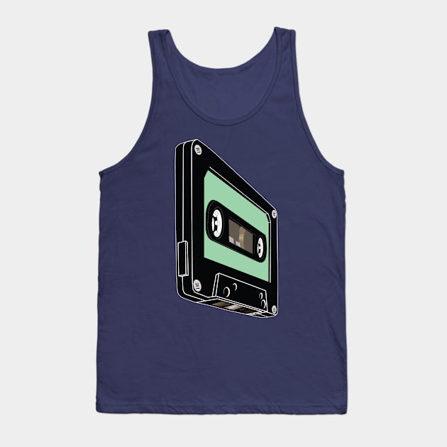 80´s cassette Tank Top by retrocolorz